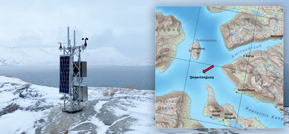 På initiativ af Nuuk Lokaludvalg etablerer Asiaq en ny vejr-station i Nuuk Kangerlua fjordsystemet